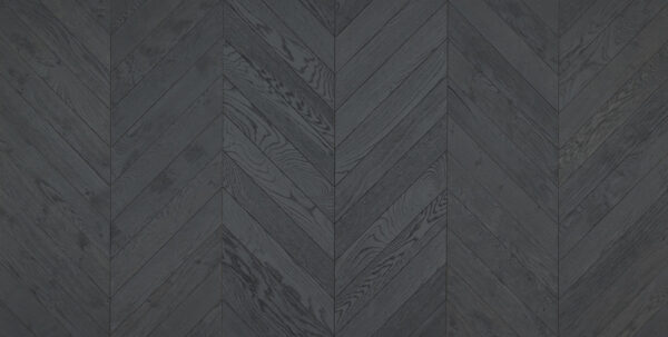 intrinsic black chevron engineered oak timber flooring