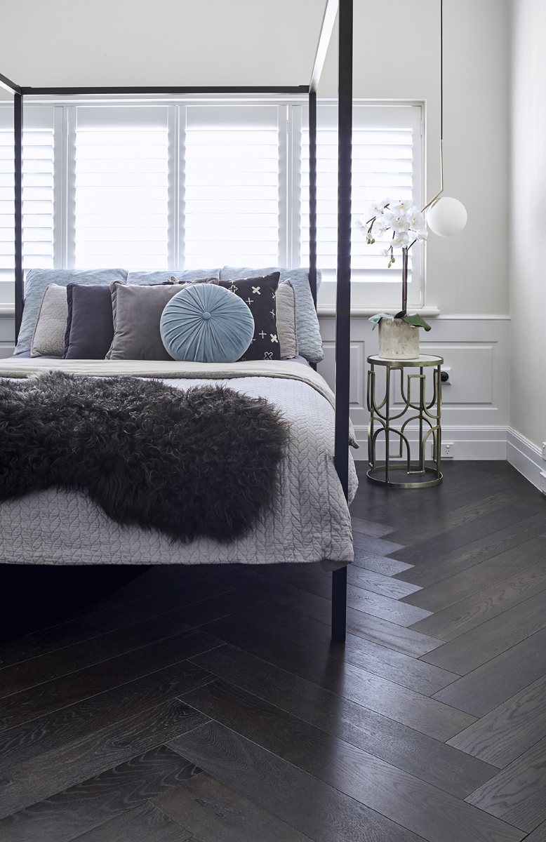 Brown Black Herringbone At Melcombe Road Royal Oak Floors